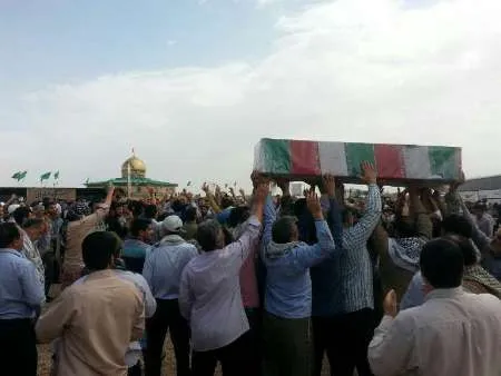 پیكر 2 شهید گمنام در فكه به خاك سپرده شدند