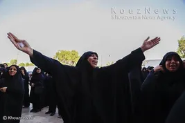 گزارش تصویری/  مراسم بزرگداشت شهید «آیت الله رییسی» در مصلای اهواز