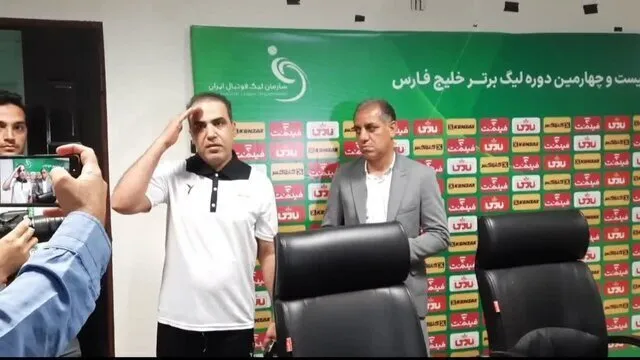 غیبت کادر فنی فولاد خوزستان در نشست خبری پس از مسابقه با نساجی