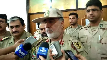 هنگ مرزی دشت آزادگان فرمانده جدید خود را شناخت