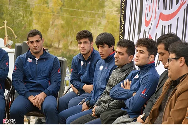  کشتی گیران تیم سینا صنعت ایذه