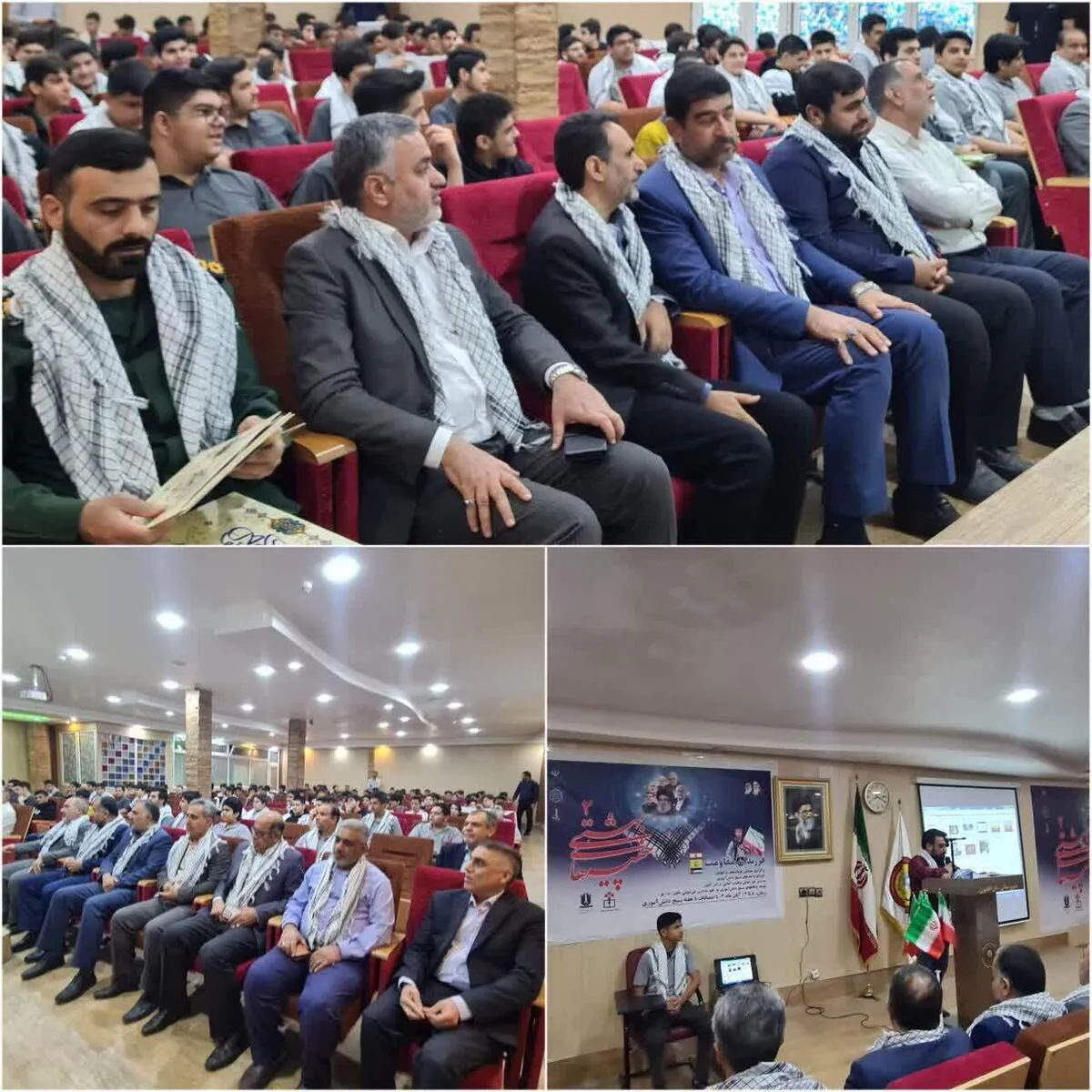 برگزاری رویداد ملی چفیه‌های بهشتی ۲ در مدارس خوزستان
