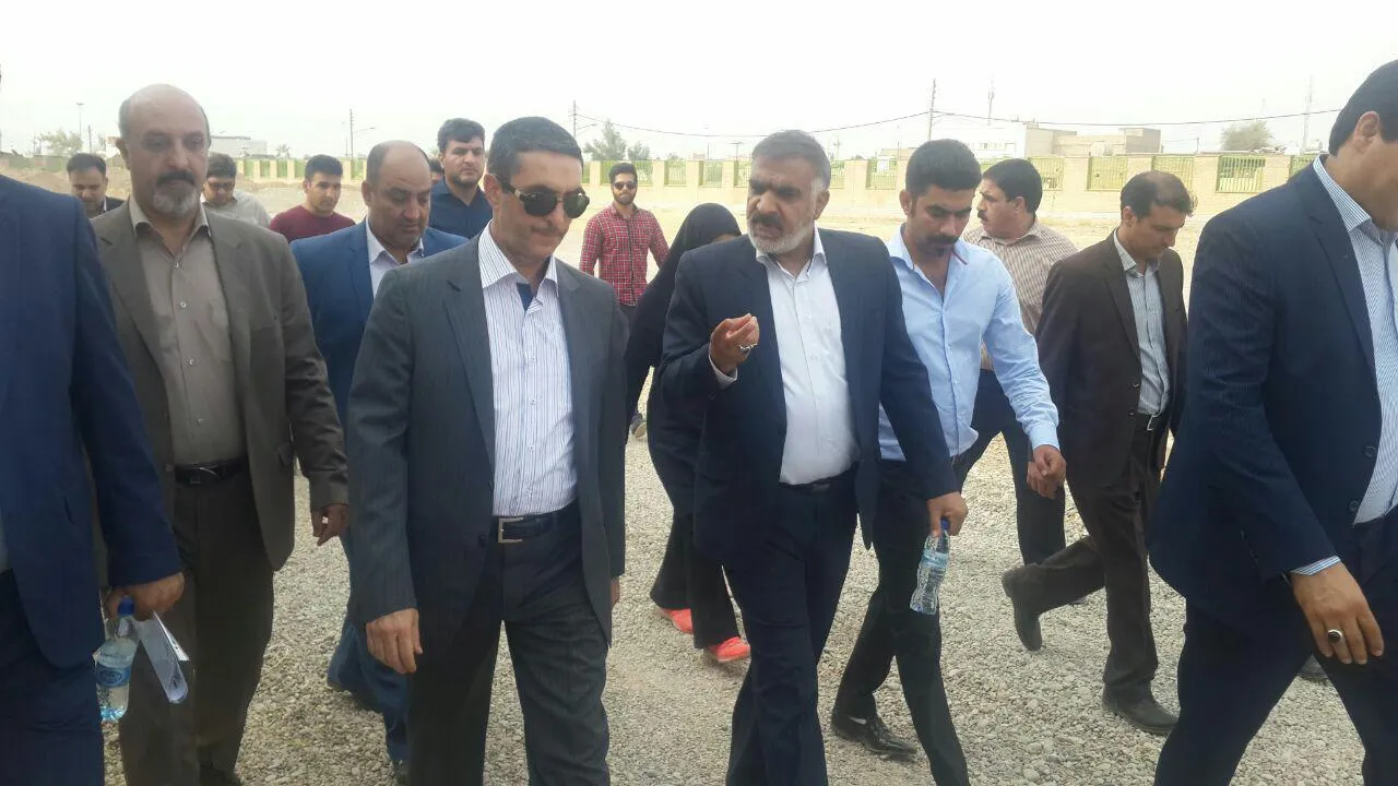 بازدید معاون وزیر ورزش از چند پروژه ورزشی اندیمشک