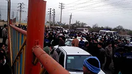 تجمع کارگران گروه ملی صنعتی فولاد در اهواز