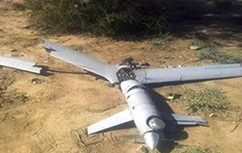 سقوط یک فروند پهپاد در شوش