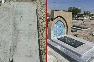 بعد از ۳۶ سال مزار اولین شهید دفاع مقدس ساخته شد