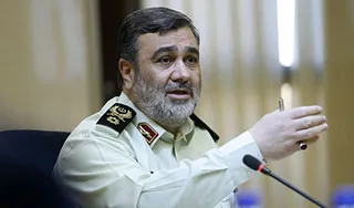 فرمانده نیروی انتظامی وارد شلمچه شد