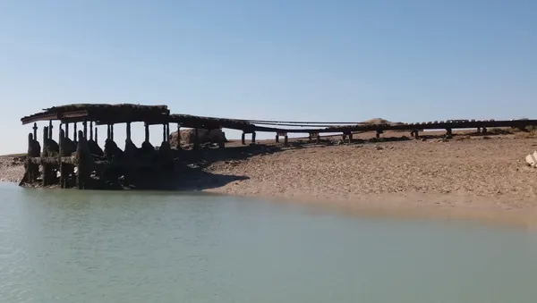 غزاله، اسکله در خطر