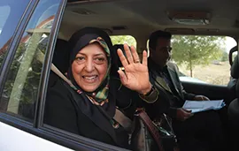ابتکار وارد اهواز شد